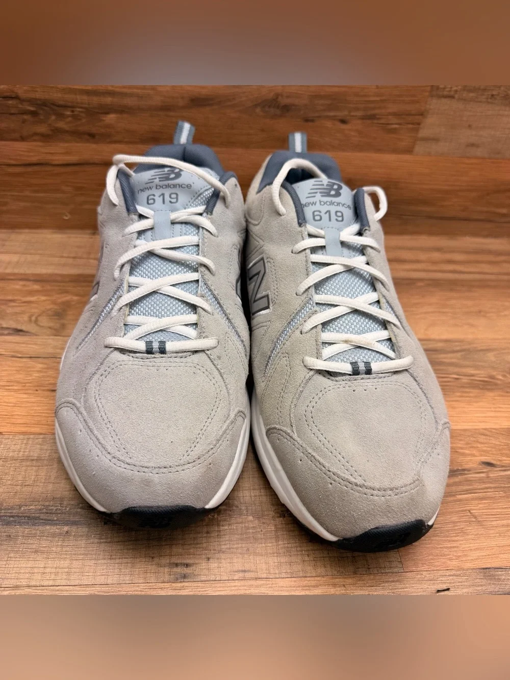 New Balance 619 Men size 12 4E Gray Training Sneakers Shoes